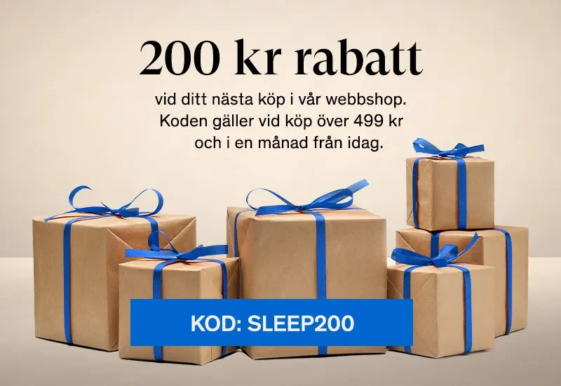 Bevis på kupong - Sova - Sova [[rabattkod]]: 200 kr rabatt vid köp över 499 kr