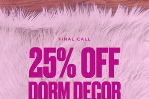 LAST CHANCE 🚨: 25% OFF Dorm Decor