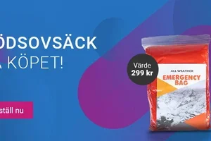 Missa inte – nödsovsäck på köpet