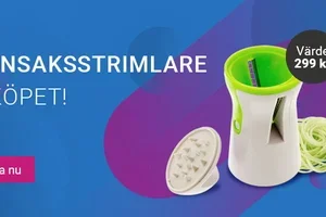 Sista chansen – grönsaksstrimlare på köpet