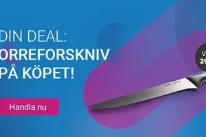 Orrefors filékniv på köpet