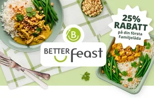 Prova veckans rätt med 25 % rabatt 🍛