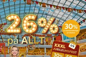 26% på ALLT + gratis leverans 🤩