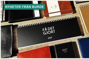 NYHETER: Nästan 200 nya produkter från Burde för 2027!