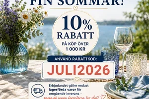 10% EXTRA PÅ ALLT - ENDAST DENNA VECKAN!