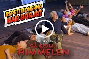 Så som i himmelen-ensemblen har flyttat in på Lorensbergsteatern.