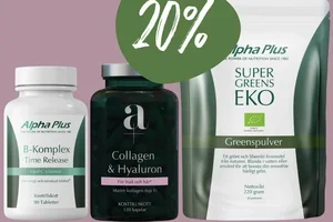Nya kampanjer - 20% på Alpha plus!