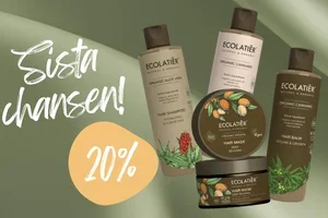 Fynda Ecolatiér till 20% - sista dagen!