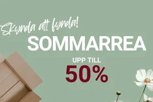Rabattkod: SOMMAR26 🌸