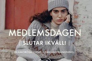 1 dag kvar: medlemsdagen & förhandsvisning av Black Friday