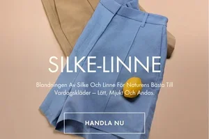Silke möter linne — upp till 25% rabatt