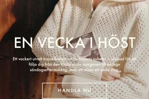 En vecka i höst — 7 outfits, enkelt varje dag