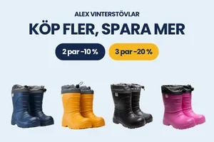 WOBBI - Köp fler, spara mer på vinterstövlar!