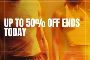 Up to 50% off ends today ⏰
