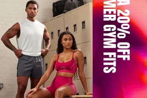Extra 20% off summer gym fits 🌞