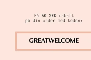 Glöm inte bort din rabattkod!