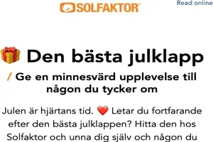 🎁 Den bästa julklapp