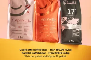 Caprisette och Parallel – upp till 60% rabatt!🔥
