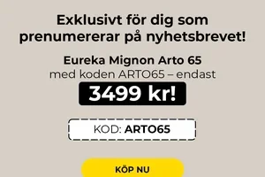 Exklusivt hos Kavos Drauge: Eureka Mignon Arto 65⭐