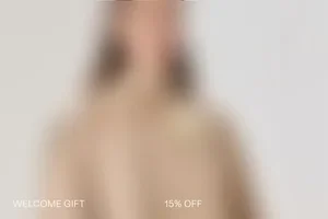 Don't forget: 15% off on your first purchase