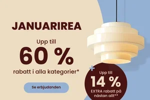 Januarirean startar med upp till 60 % rabatt 🩵 