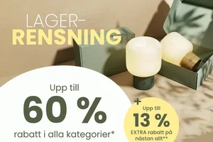 Lagerrensning är igång – var snabb och spara 🛍️ 