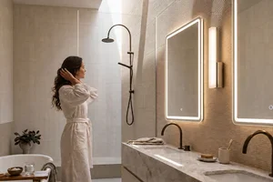 Mer atmosfär i badrummet – med rätt belysning 🛁💡