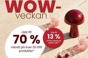 WOW-veckan slutar snart – se erbjudanden