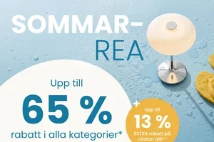 🌞 Sommarrea - Upp till 65 % rabatt