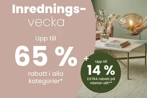 Spara 65% idag: de populäraste inredningstrenderna på rea
