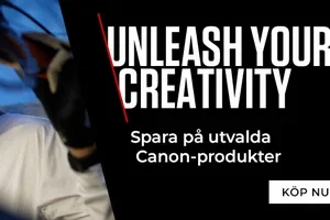 JUST NU: Spara på utvalda Canon-kameror och linser 📸