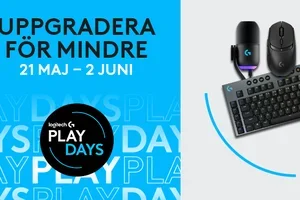 Logitech PLAY DAYS: Uppgradera på budget med grymma erbjudanden på cool gamingutrustning 😎