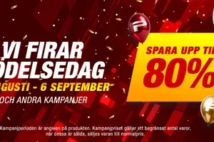 Fantastiska födelsedagserbjudanden på grym utrustning för dig och ditt hem 😍