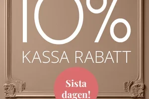 ⏰ Sista chansen till 10 % rabatt!