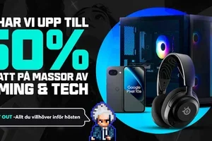 Upp till 50% rabatt på massor av gaming och tech!
