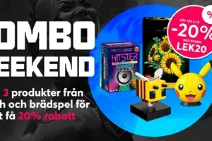 I helgen kan du loota bland lek & hobby!