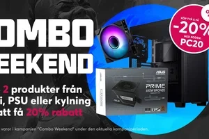 Bygghelg! 20% rabatt på PC-komponenter + Nya spelsläpp