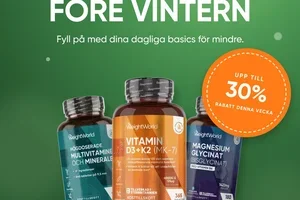 Upp till 30%: ligg steget före vintern