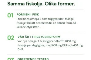 Vad triglyceridform betyder