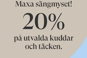 Maxa sängmyset!