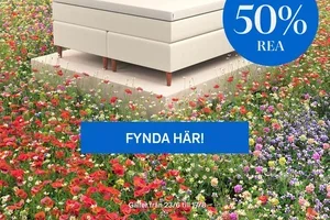 REA upp till 50%!
