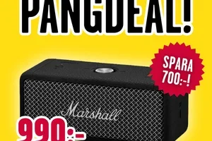 Pangdeal: 700 kr rabatt på en snygg högtalare 🔈
