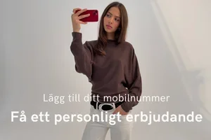 Lägg till ditt mobilnummer...