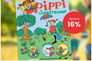 Följ med Pippi på nya äventyr – 6 nr för 299 kr
