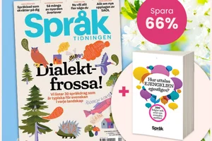 Språktidningen 3 nr + bok 198 kr