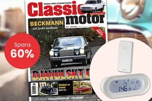 Classic Motor | 5 nr + en väderstation för 299 kr