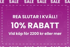 🚨 Sista chansen: 10% rabatt slutar idag!