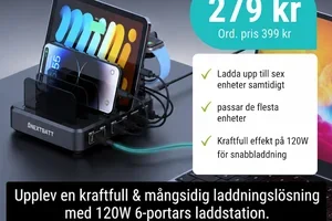 Dagens Deal: En Laddningsstation 🔥