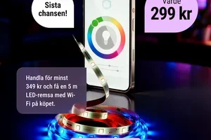 Missa inte: LED-remsa på köpet! ✨