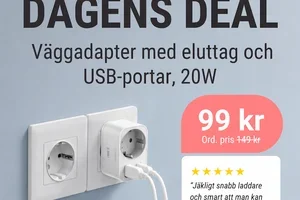 Dagens Deal: En väggadapter ⚡